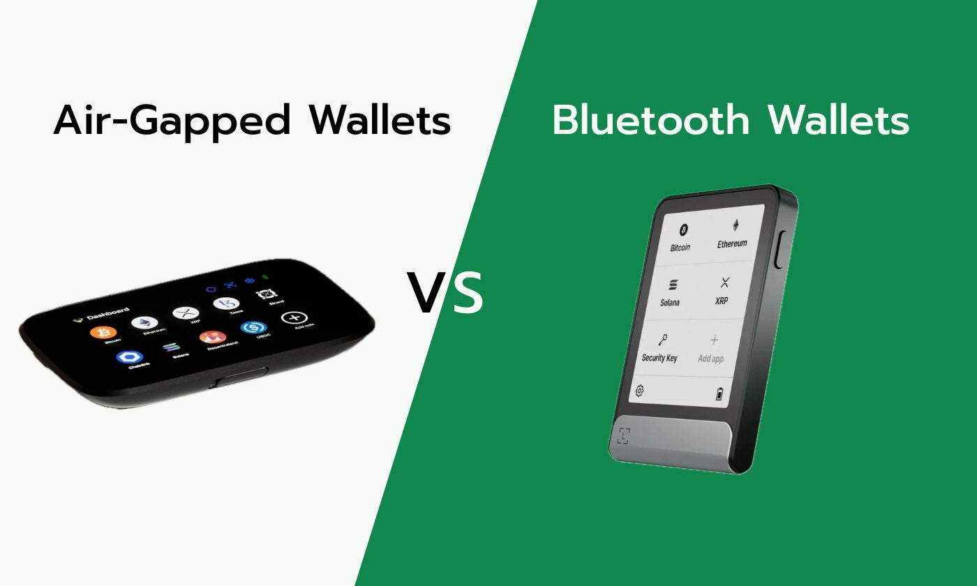 Air-gapped vs Bluetooth Hardware Wallets: Wat is veiliger?