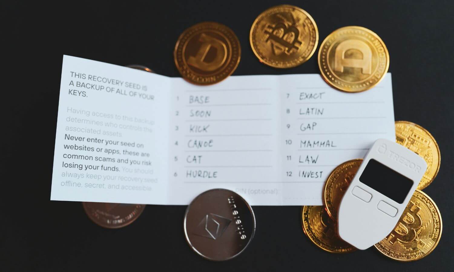 Why do you only need the first 4 letters of a BIP39 seed phrase?