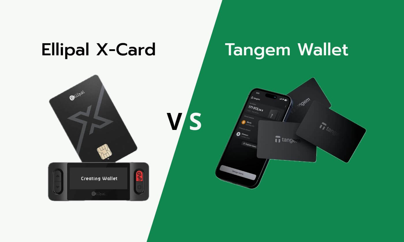 Ellipal X-Card vs Tangem Wallet