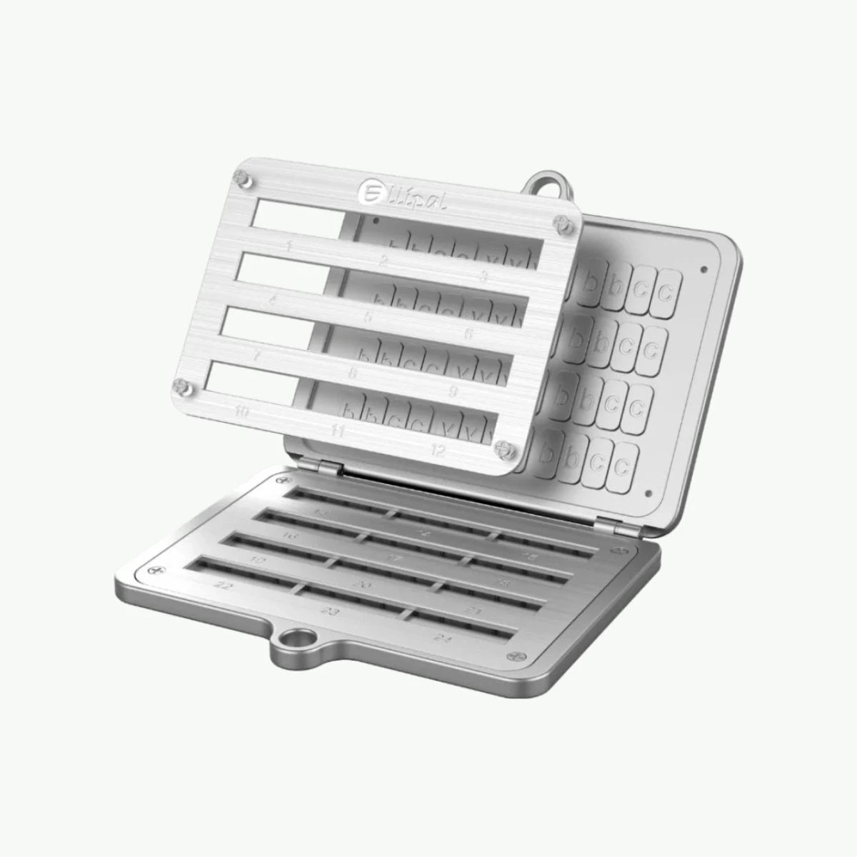 Ledger Flex-Wiederherstellungsschlüssel + Ellipal Seed Phrase Steel Bundle