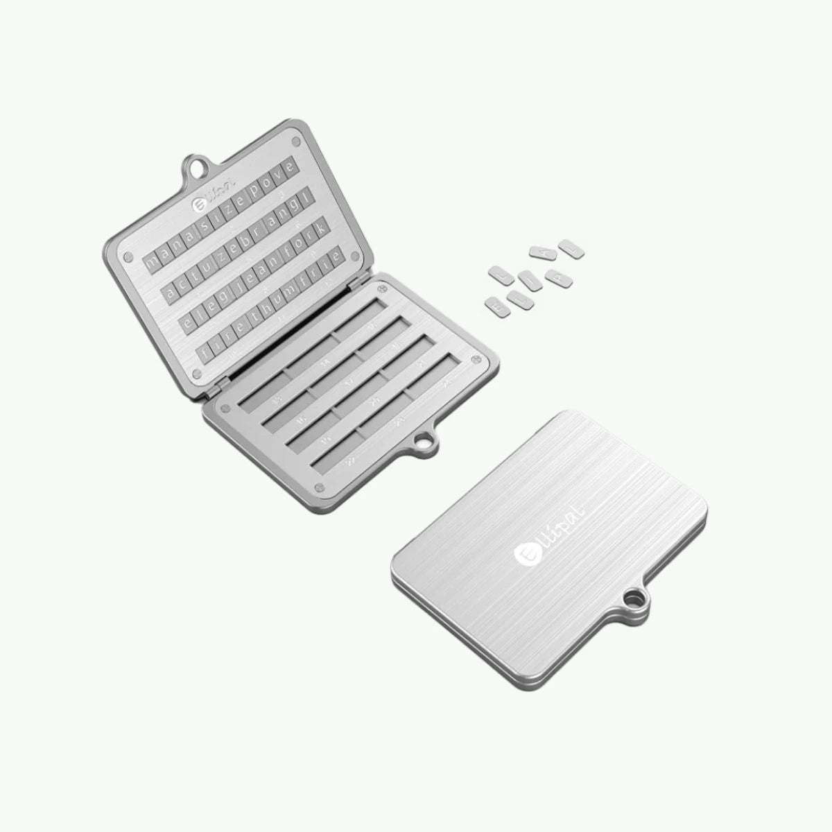 Ledger Flex-Wiederherstellungsschlüssel + Ellipal Seed Phrase Steel Bundle