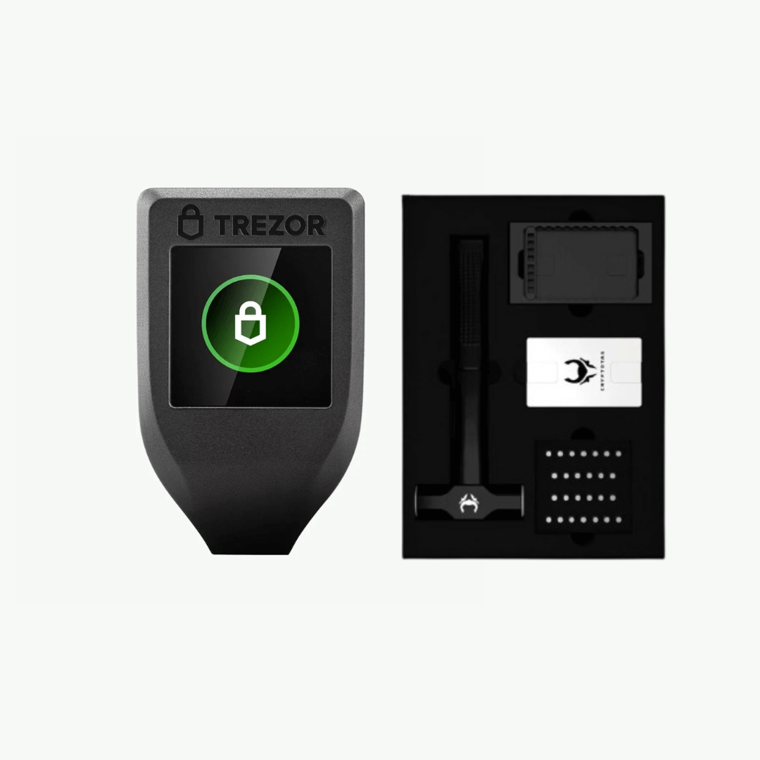 Trezor Model T + Cryptotag Thor Bundle