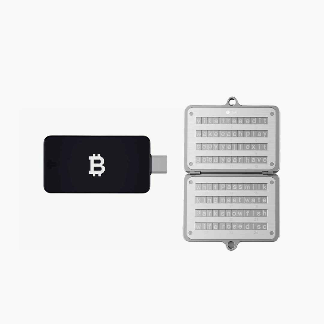 BitBox02 Bitcoin Only + Ellipal Seed Phrase Steel
