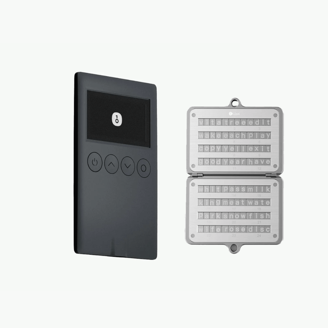 OneKey Classic 1S + Ellipal Seed Phrase Steel