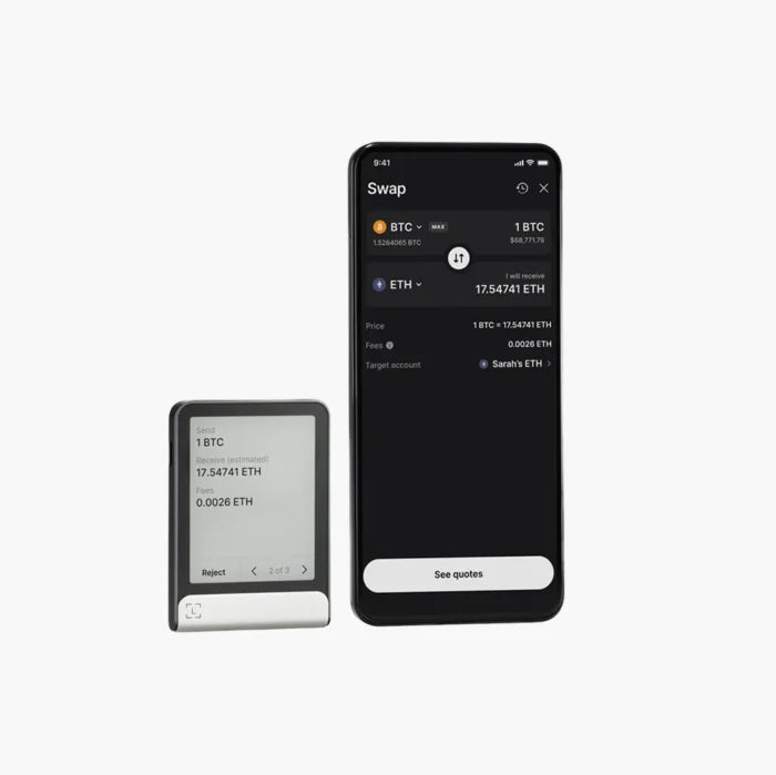 Ledger Flex + $70 Bitcoin voucher + Ellipal Seed Phrase Steel