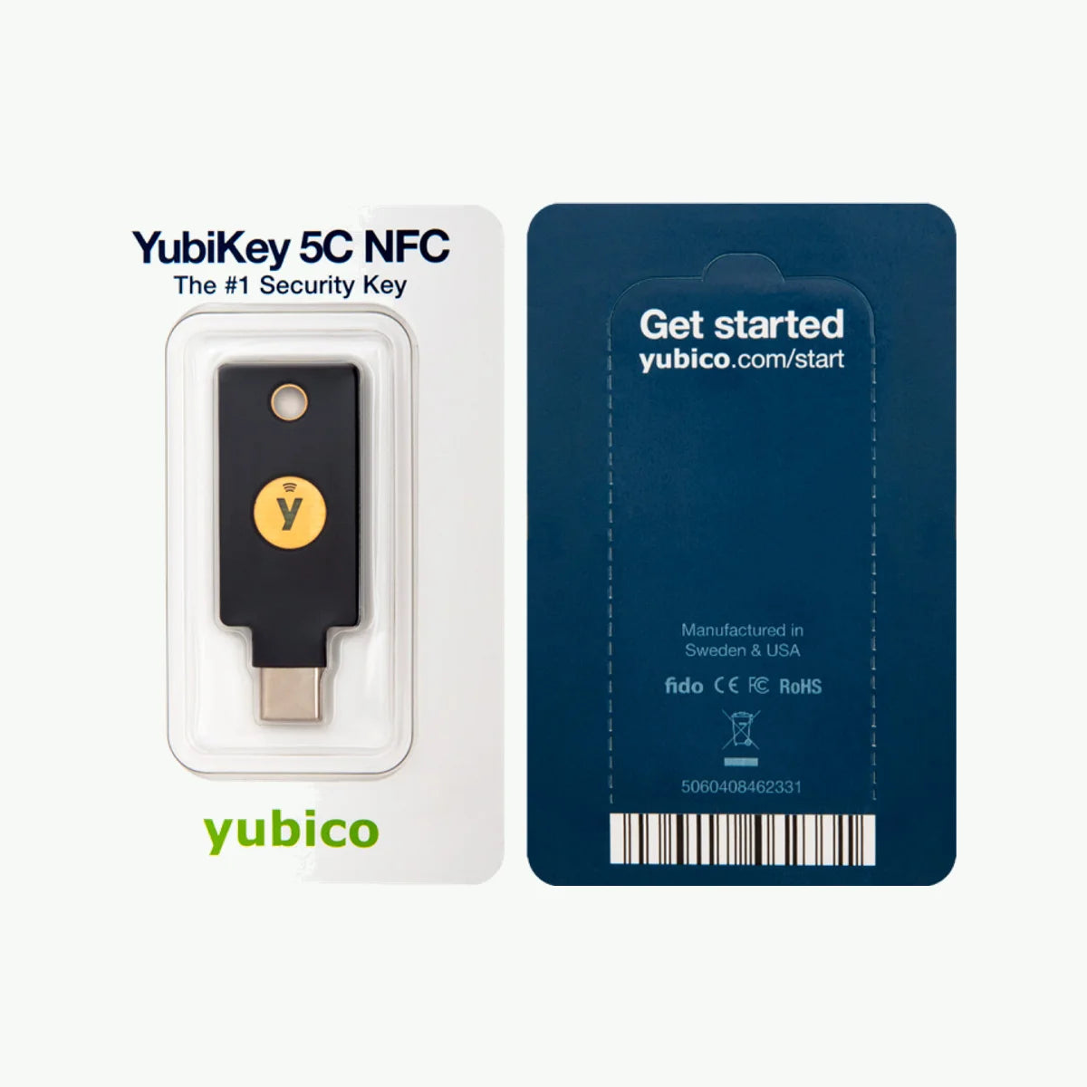 Yubico YubiKey 5 NFC - USB-C #uitvoering_USB-C