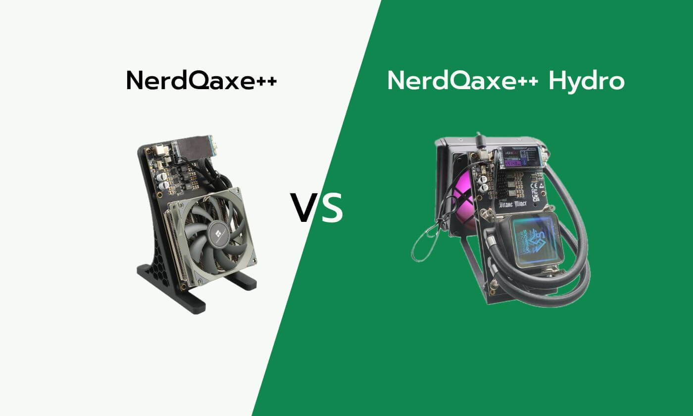 NerdQaxe++ vs NerdQaxe++ Hydro